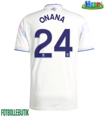 Aston Villa Amadou Onana #24 Tredje Tröja 2025-26 Kortärmad